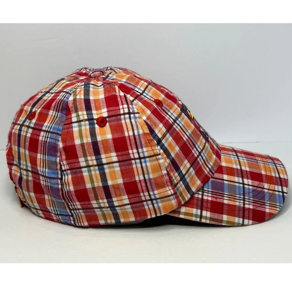 The Salty Dog Cafe Hat Youth Plaid Baseball Cap‎ Kids Apparel Hilton Head